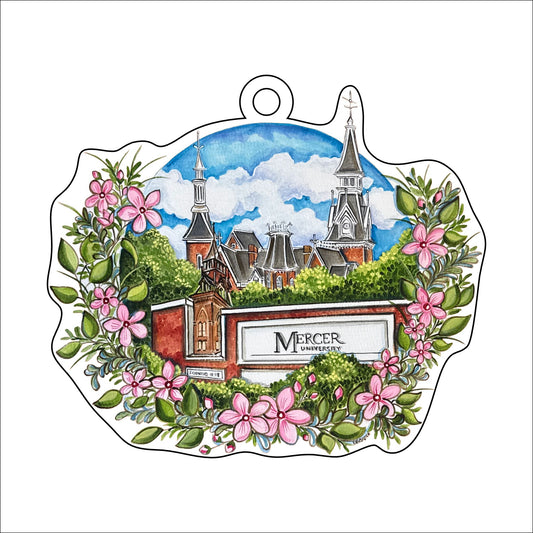 DGA-013 Mercer University Ornament | 0.25in. Acrylic Ornament | Case (any 10+)
