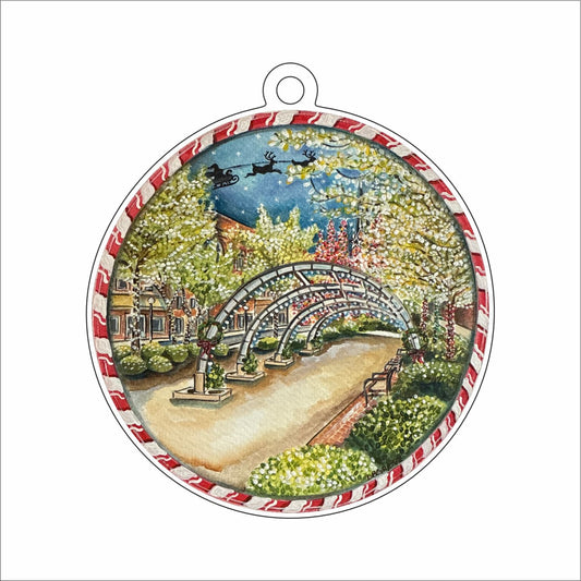DGA-022 Magical Macon | 0.25in. Acrylic Ornament | Mix and  Match (any 10+)