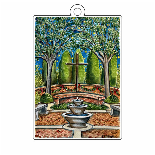 DGA-027 Prayer Garden Ornament | 0.25in. Acrylic Ornament | Mix and  Match (any 10+)