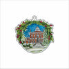 DGA-035 Hay House at Christmas Ornament | 0.25Acrylic Ornament