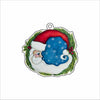 DGA-036 Starry Night Santa Ornament | 0.25Acrylic Ornament