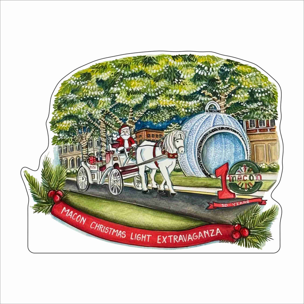 DGA-039 Macon Christmas Lights | 0.75Acrylic Contour