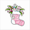 DGA-050 Merry Mahjong Stocking Ornament | 0.25Acrylic Ornament