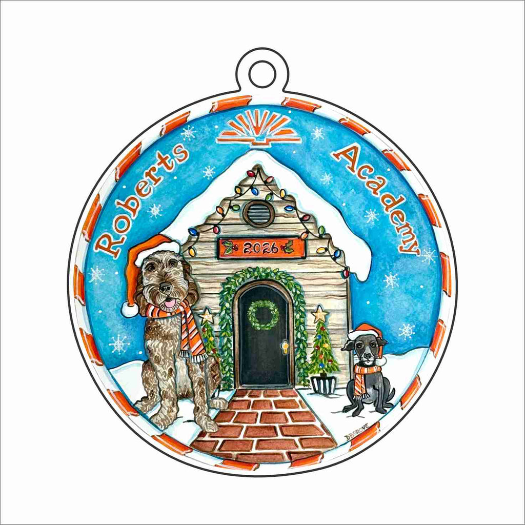 DGA-052 Roberts Academy Ornament | 0.25Acrylic Ornament