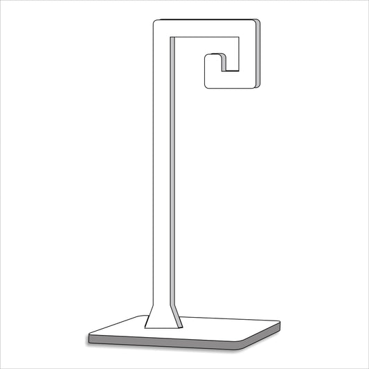 Ornament Stand | 0.25in. Acrylic Ornament | Case Bundle of 25