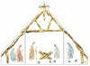 3 Piece Nativity | 0.75 Acrylic Cutout | Bulk (Sold in batches of 10)