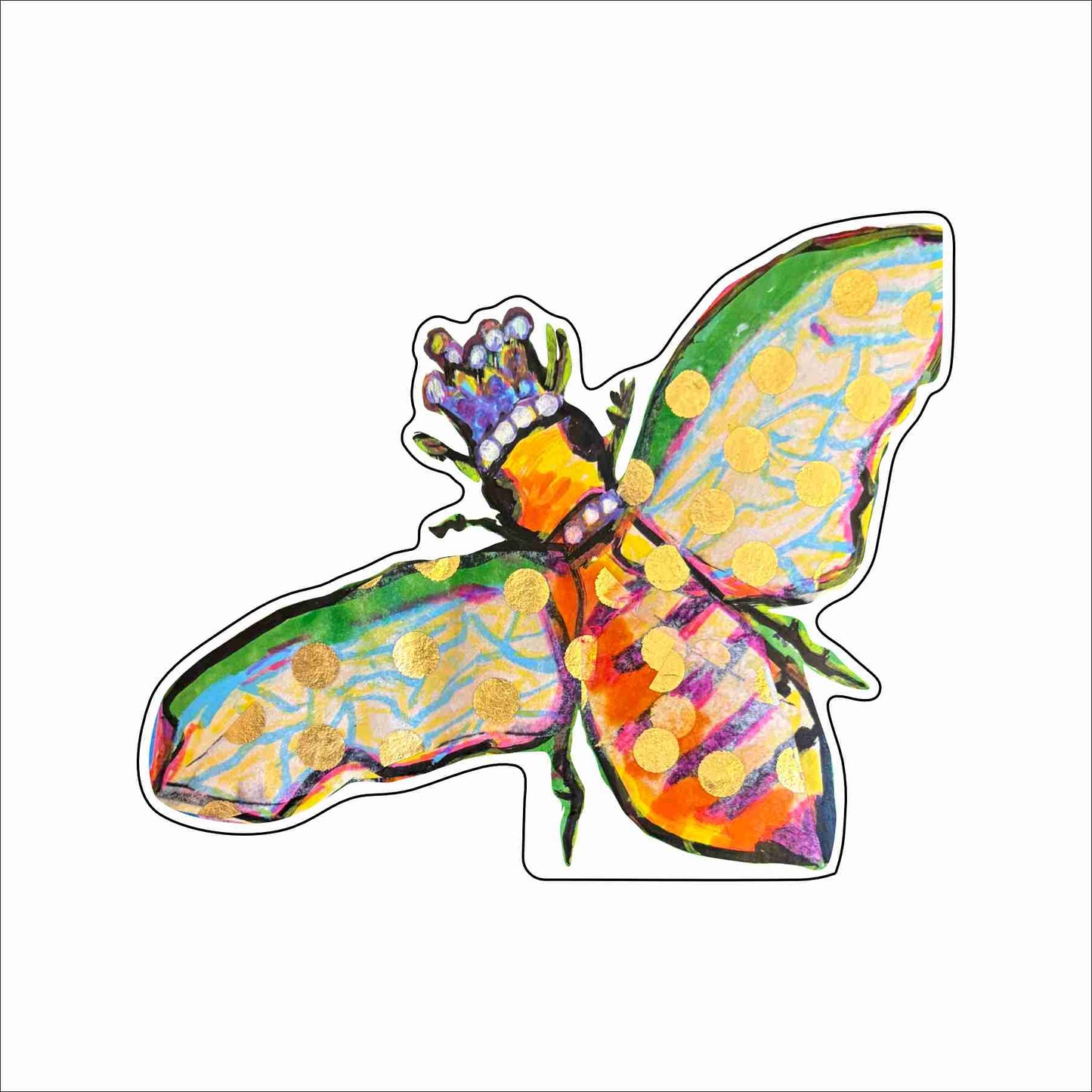DIR-002 Queen Bee Mini | 0.50Acrylic Mini Contour