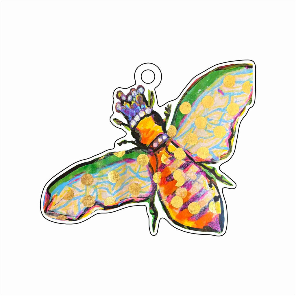 DIR-003 Queen Bee Ornament | 0.25Acrylic Ornament