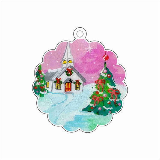 DMA-003 This Place Ornament | 0.25Acrylic Ornament