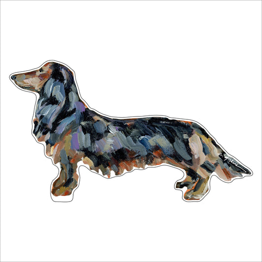 Dachshund Black and Tan | 0.75in. Acrylic Shelfie | Case of 25
