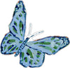 CMS-523 Dark Blue Butterfly Wall Giclee | 0.25Acrylic Contour |