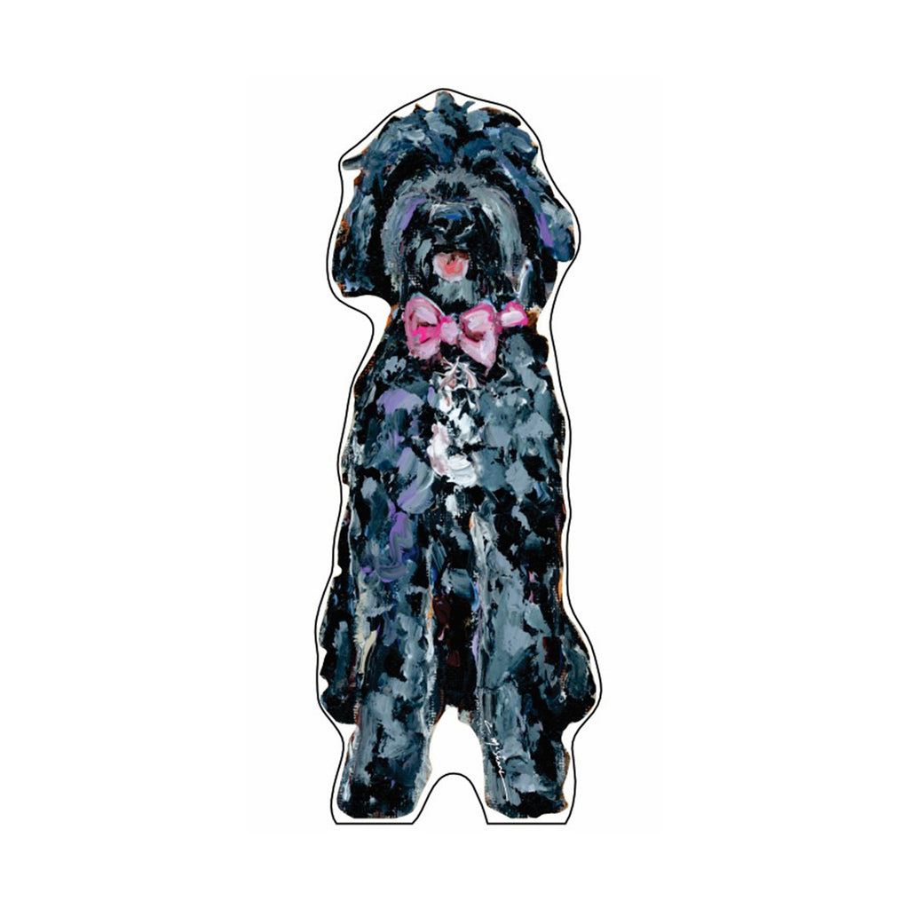 Doodle Black Pink Bow | 0.75in. Acrylic Cutout | Case Bundle any 10+ (Pack of 1)