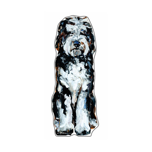 Doodle Black and White | 0.75in. Acrylic Shelfie | Case of 25