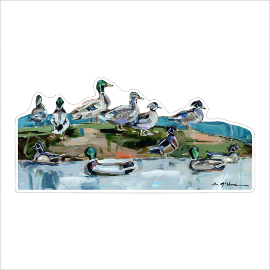 Ducks Shelfie | 0.75in. Acrylic Shelfie | Case of 25