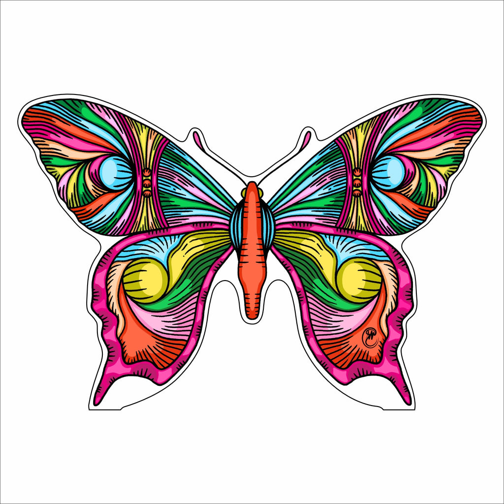 EAA-001 Neon Wing | 0.75in. Acrylic Contour | Case Bundle of 25