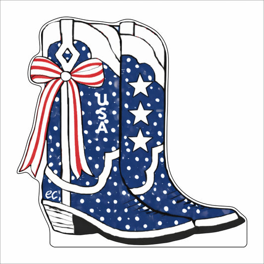 ECA-044 Kicking it in the USA | 0.75Acrylic Contour |