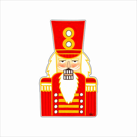 ECA-048 What’s crackin - red | 0.75Acrylic Contour