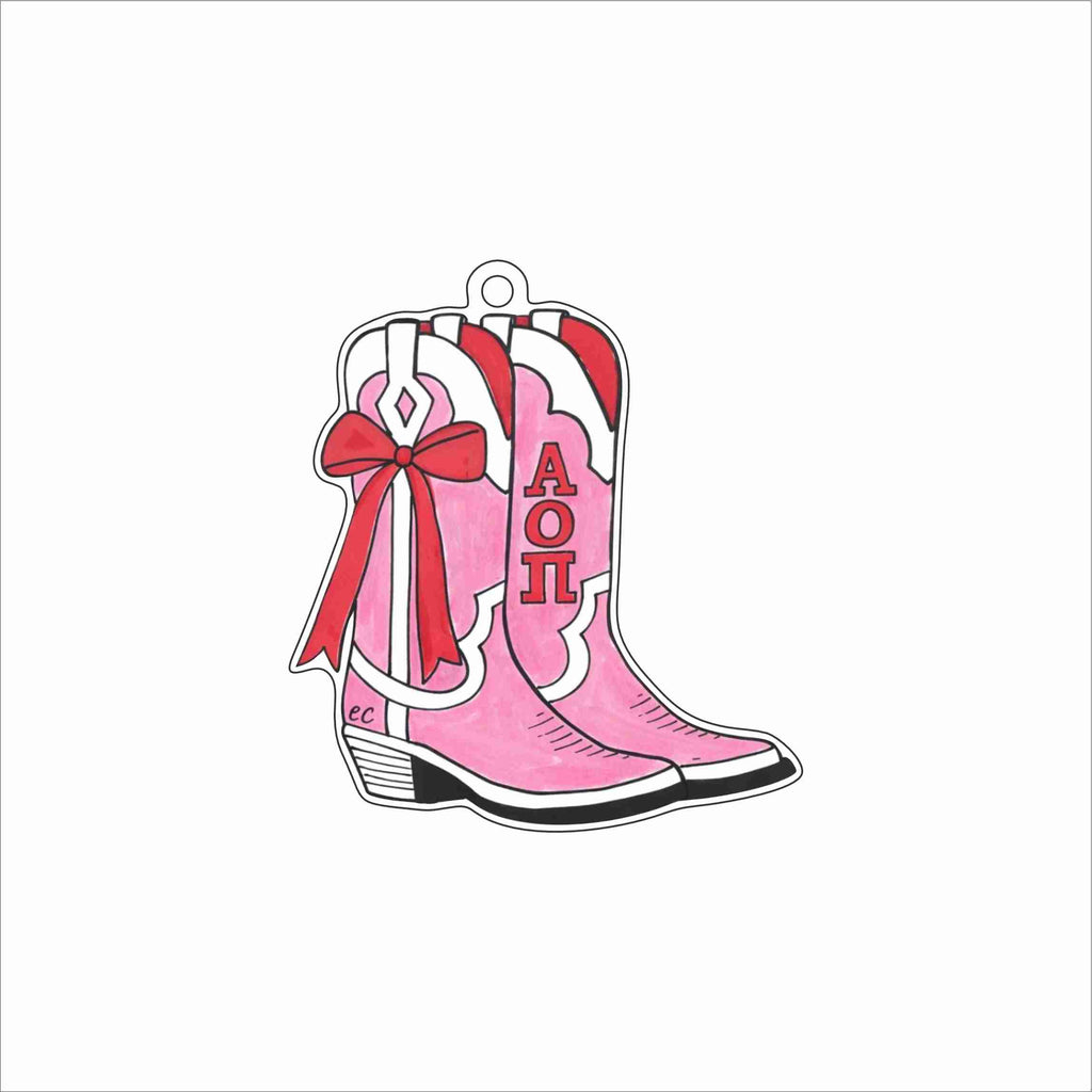 ECA-069 Crimson & Creed Ornament | 0.25Acrylic Ornament | Case of 25