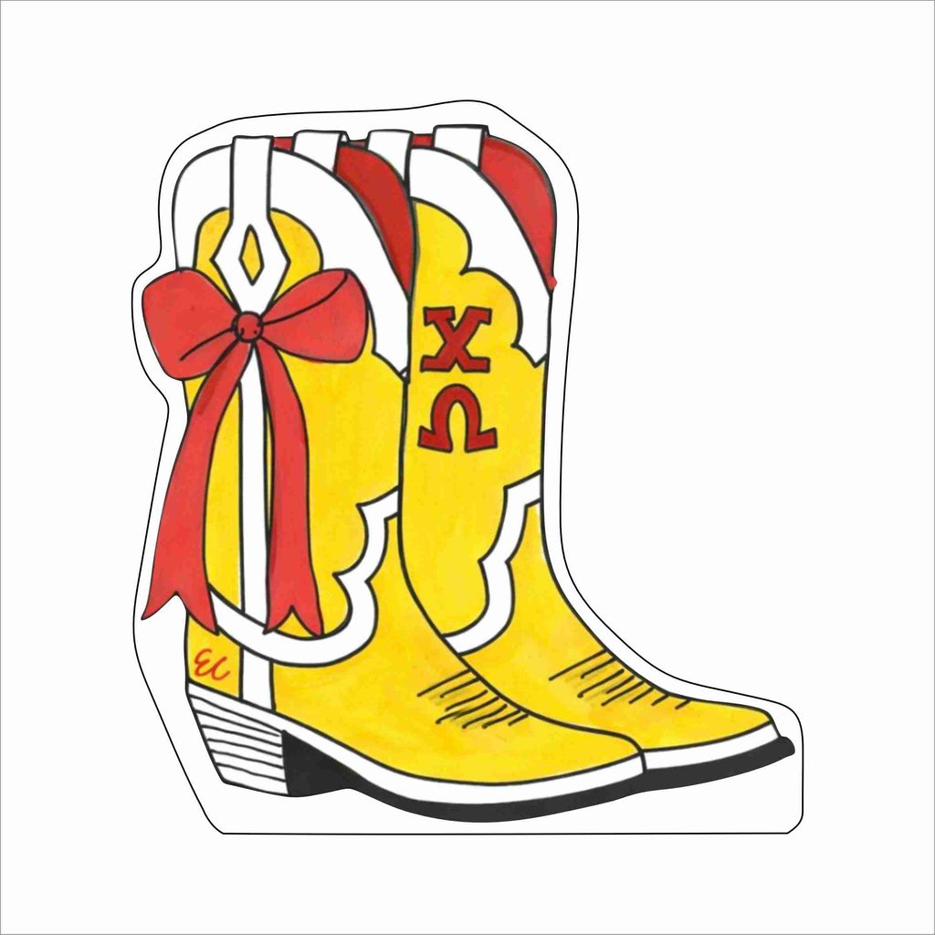 ECA-076 Golden Bonds & Greek Soles | 0.75Acrylic Contour