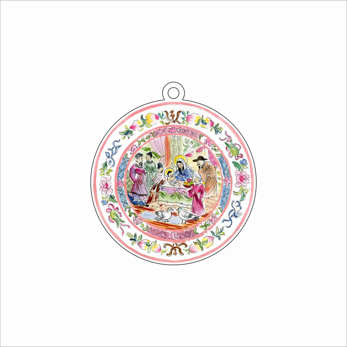 EEY-003 CN6 Ornament | 0.25Acrylic Ornament