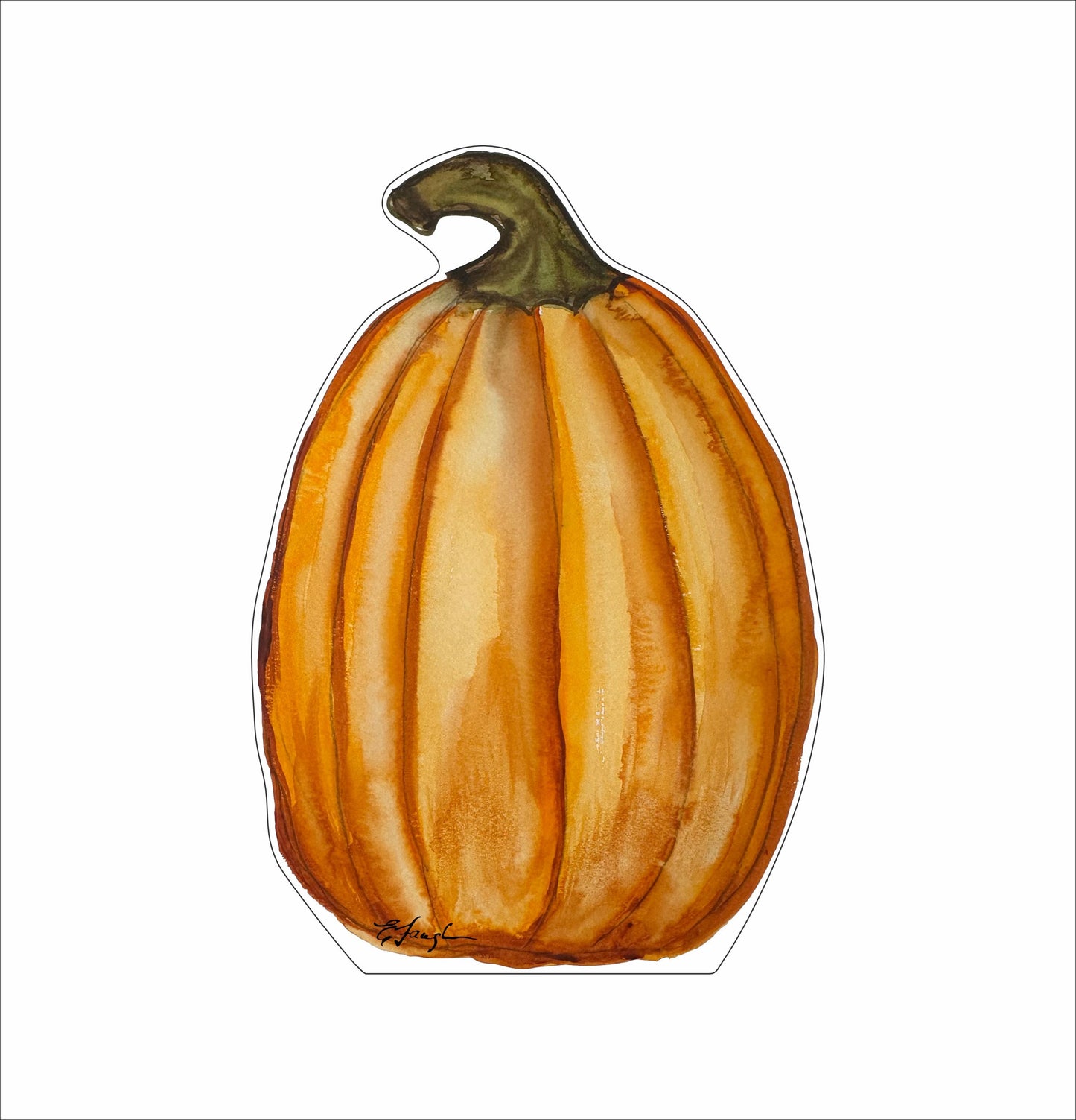 EFA-006 Big Orange | 0.75in. Acrylic Contour |