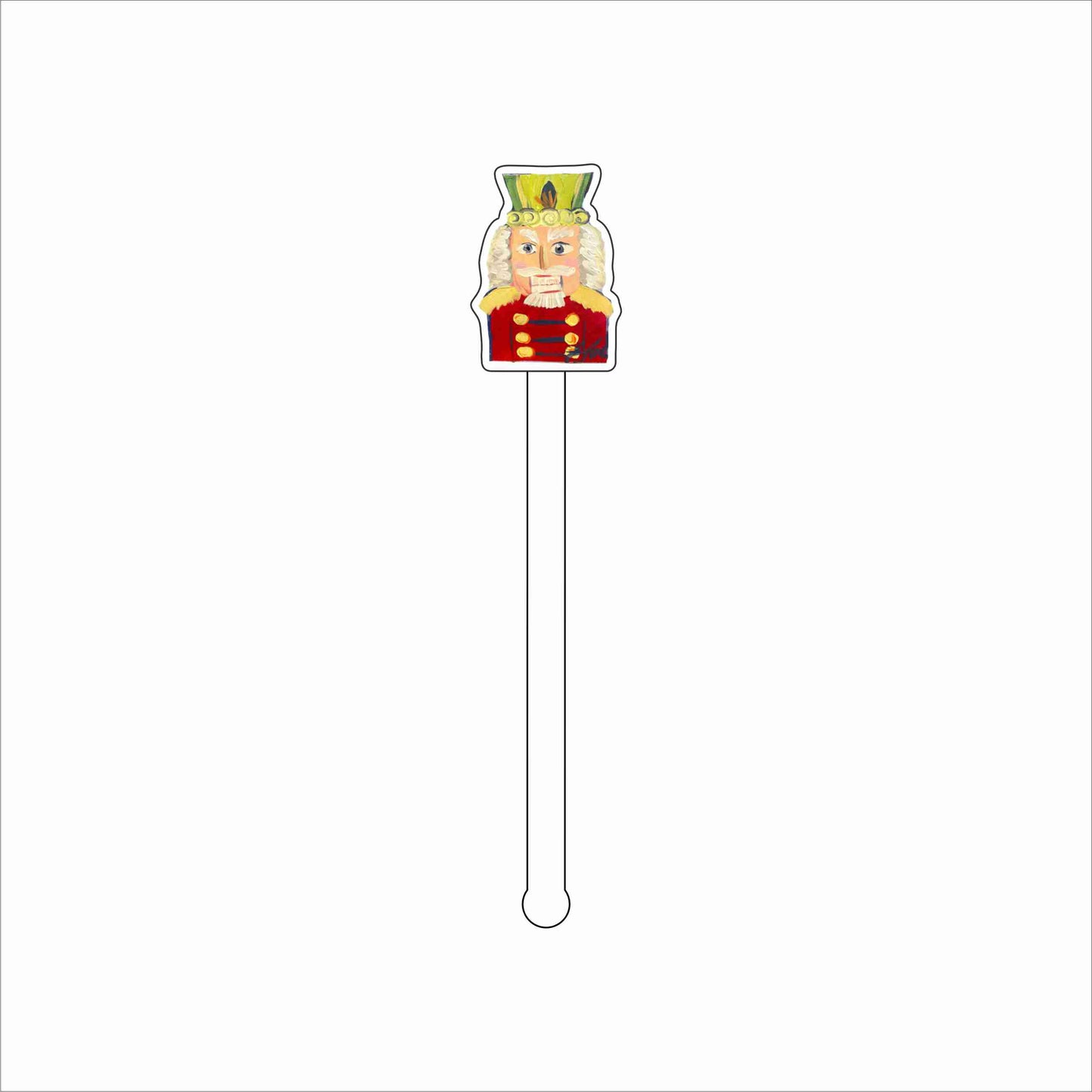EFA-031 Crazy Cracker Drink Stirrer 2 | 0.125Acrylic Stirrer | Case of 25