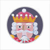EFA-036 Crazy Cracker Coaster 4 | 0.25Acrylic Coaster with Clear Bumpers | Set of 4