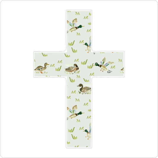 EHA-002 Mallards Cross | 0.75in. Acrylic Cutout | Case (any 10+)