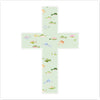 EHA-005 Fish Cross | 0.75in. Acrylic Cutout 5x7 | Case (any 10+)