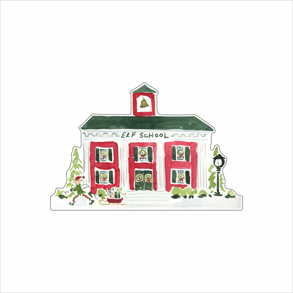 EHA-012 Holiday Elf School | 0.75Acrylic Contour