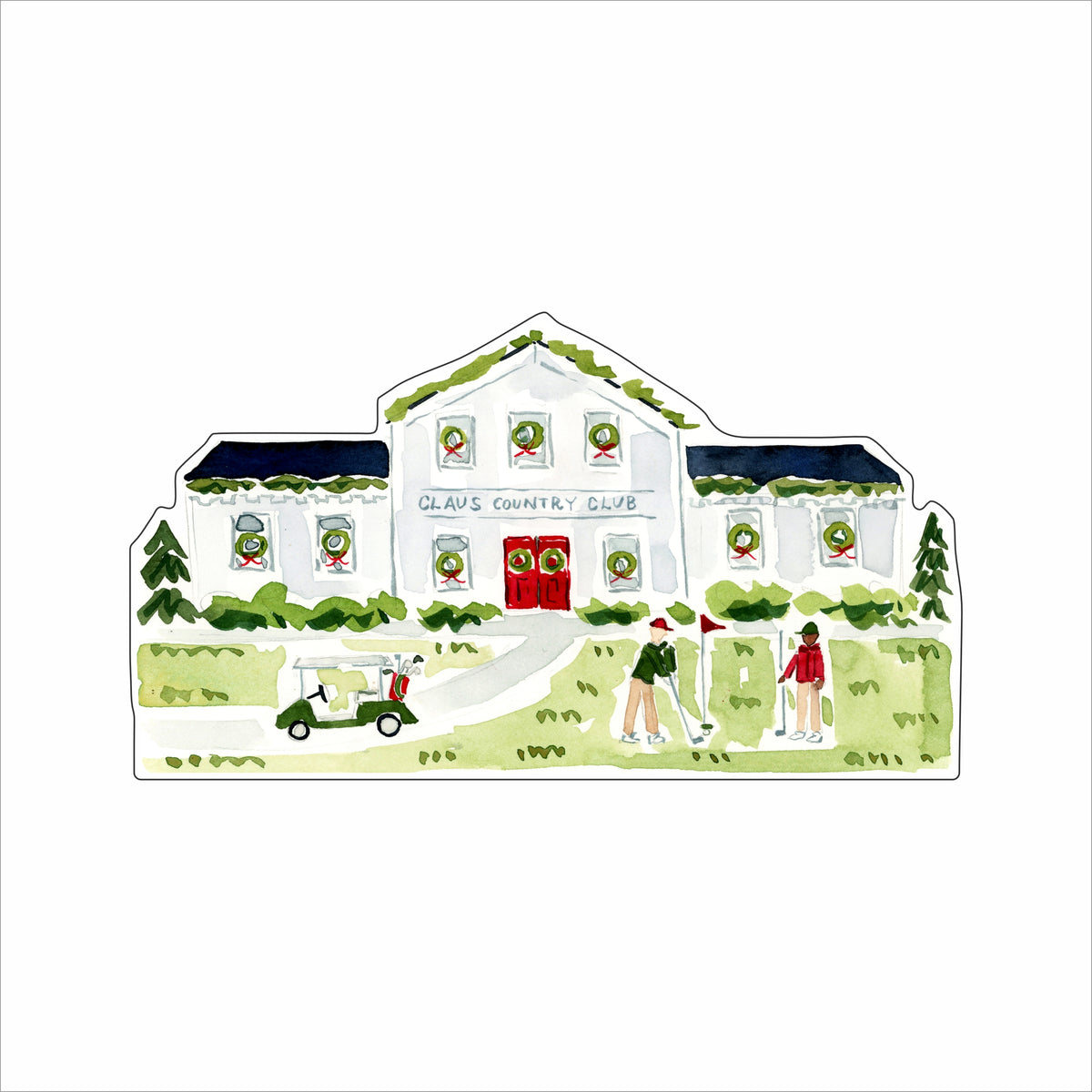 EHA-016 Claus Country Club Golf Course | 0.75Acrylic Contour