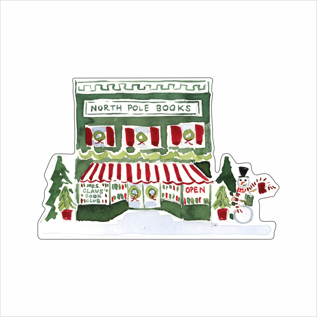 EHA-020 Holiday Village Bookstore | 0.75Acrylic Contour