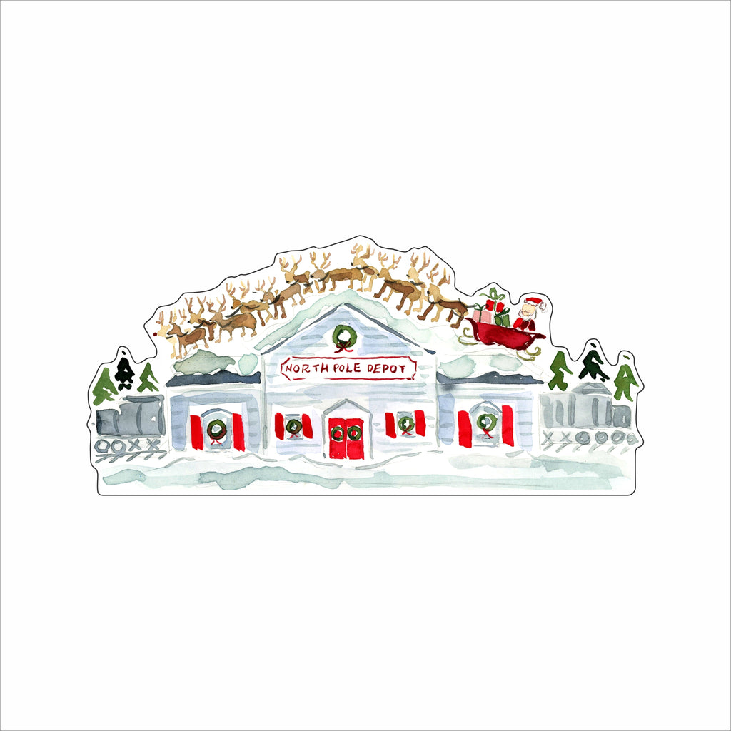 EHA-023 North Pole Depot | 0.75Acrylic Contour