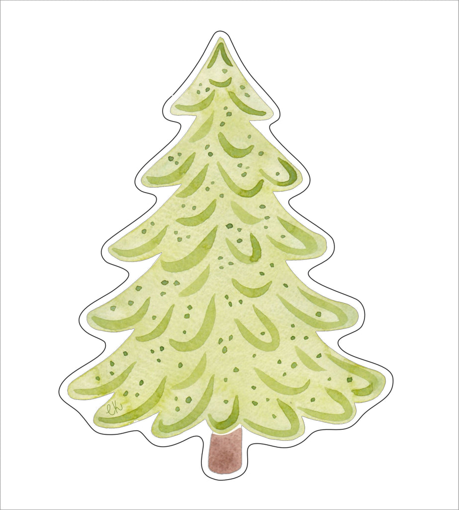 EKA-001 Christmas Tree 2025 | 0.75Acrylic Contour |