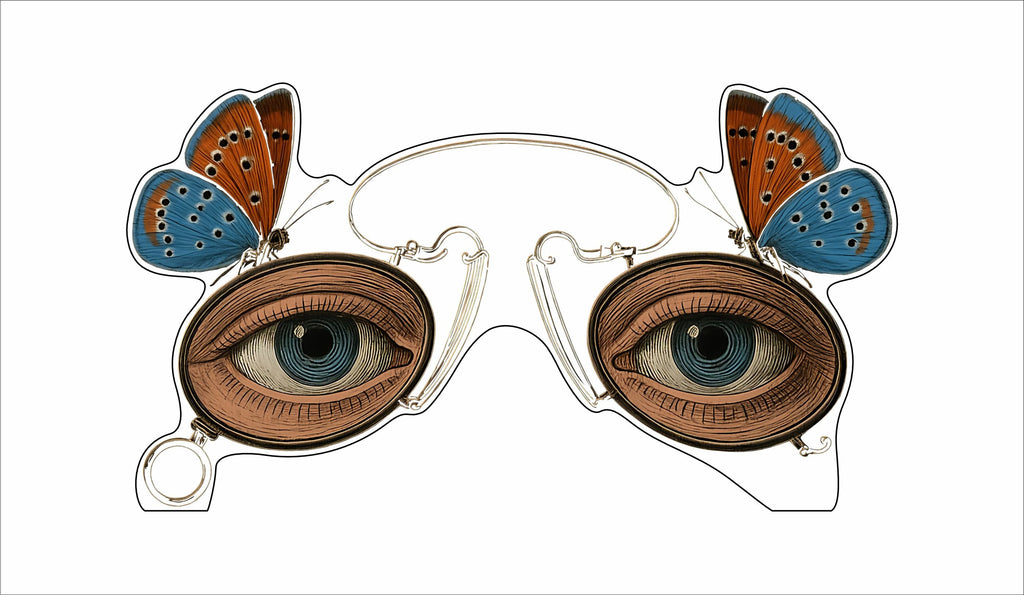 EKB-011 I See You | 0.75in. Acrylic Contour | Mix and  Match (any 10+)