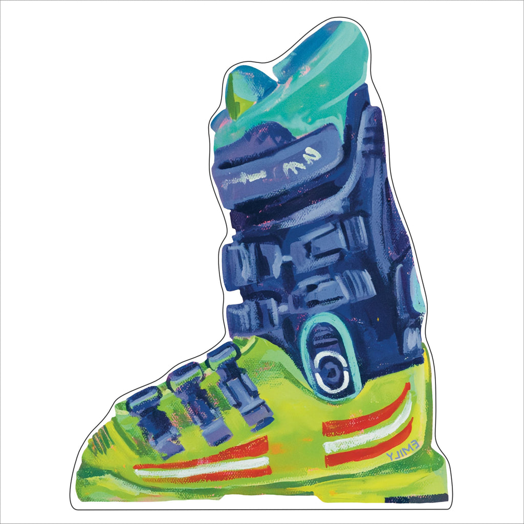 Green Boot | 0.75in. Acrylic Cutout |