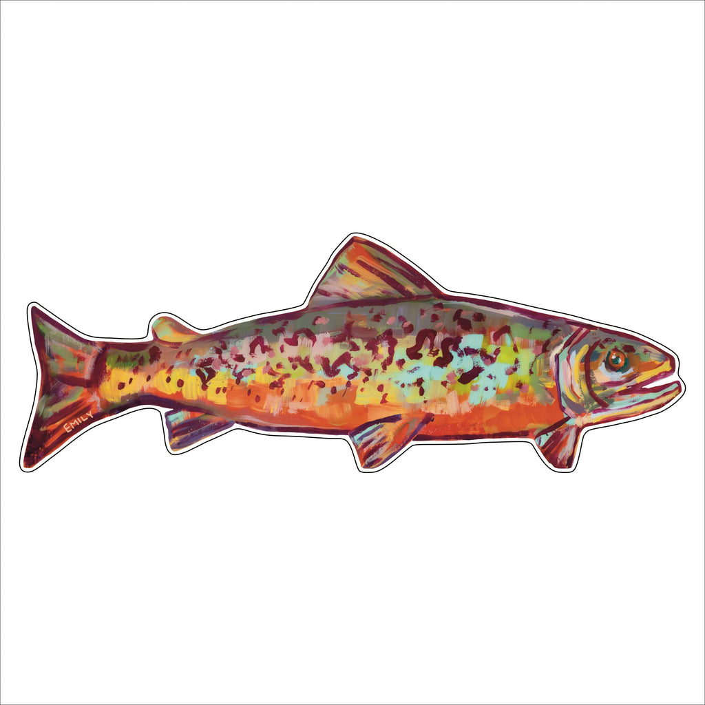 EMA-014 Tiger Trout | 0.25in. Acrylic Ornament |