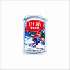 EMA-036 Utah Beer - Skier Magnet | 0.125Acrylic Magnet | Case of 4