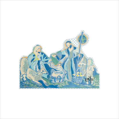 EMO-001 Nativity Small | 0.75in. Acrylic Contour