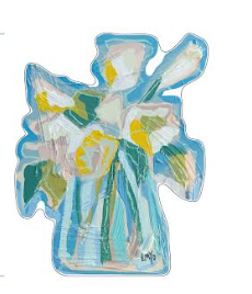 Flower Vase I | 0.75in. Acrylic Cutout | Case (any 10+)