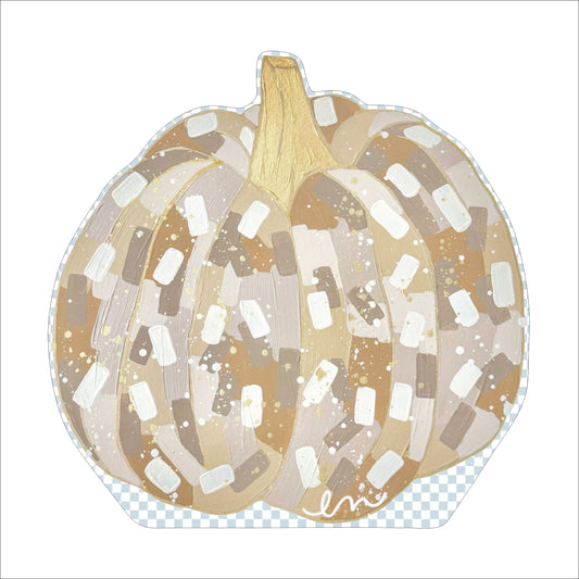 Neutral Pumpkin 1 | 0.75in. Acrylic Cutout |