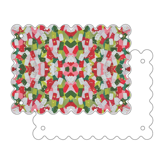 Red Magnetic 2-Piece Frame | 0.50in. Acrylic Cutout