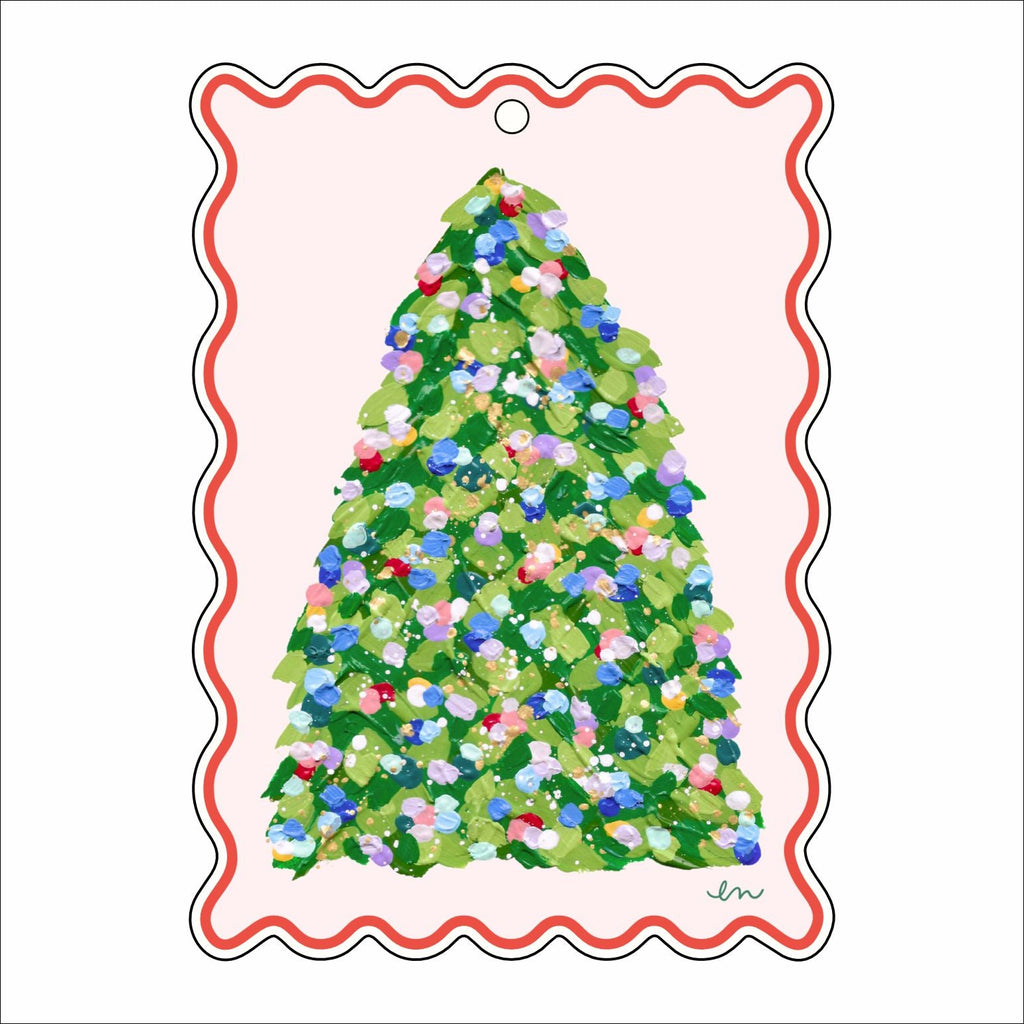 ENA-037 Merry & Bright | 0.25in. Acrylic Ornament |