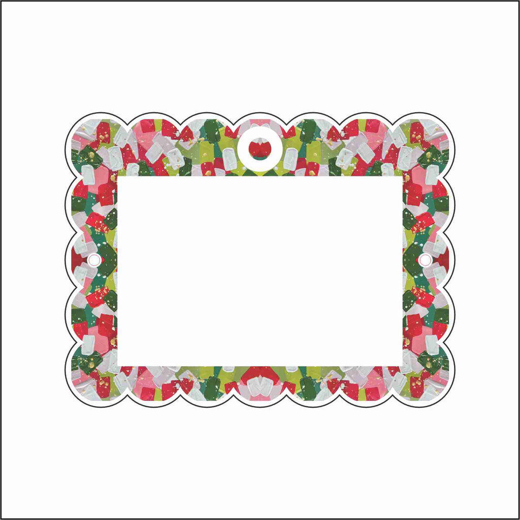 ENA-042 Red Magnetic Frame | 0.25Acrylic Picture Frame