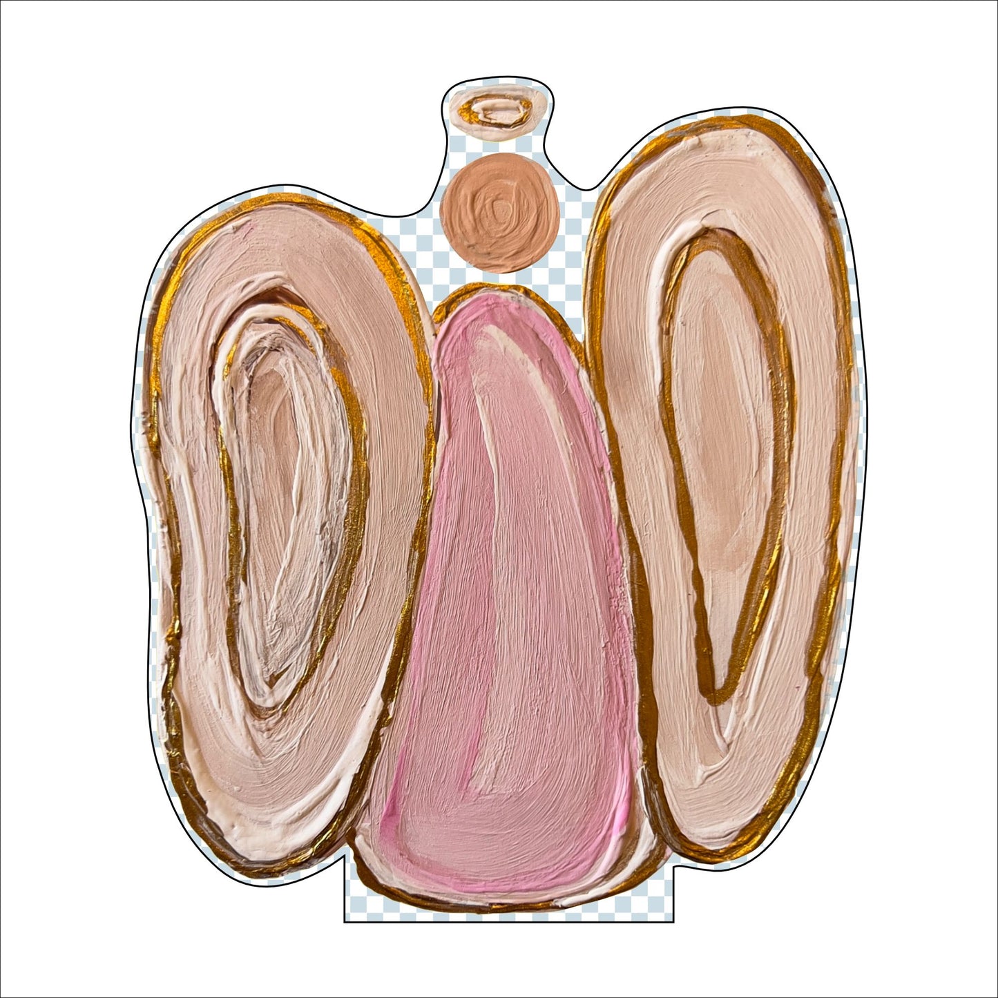 Angel | 0.75in. Acrylic Cutout  | Case (any 10+)