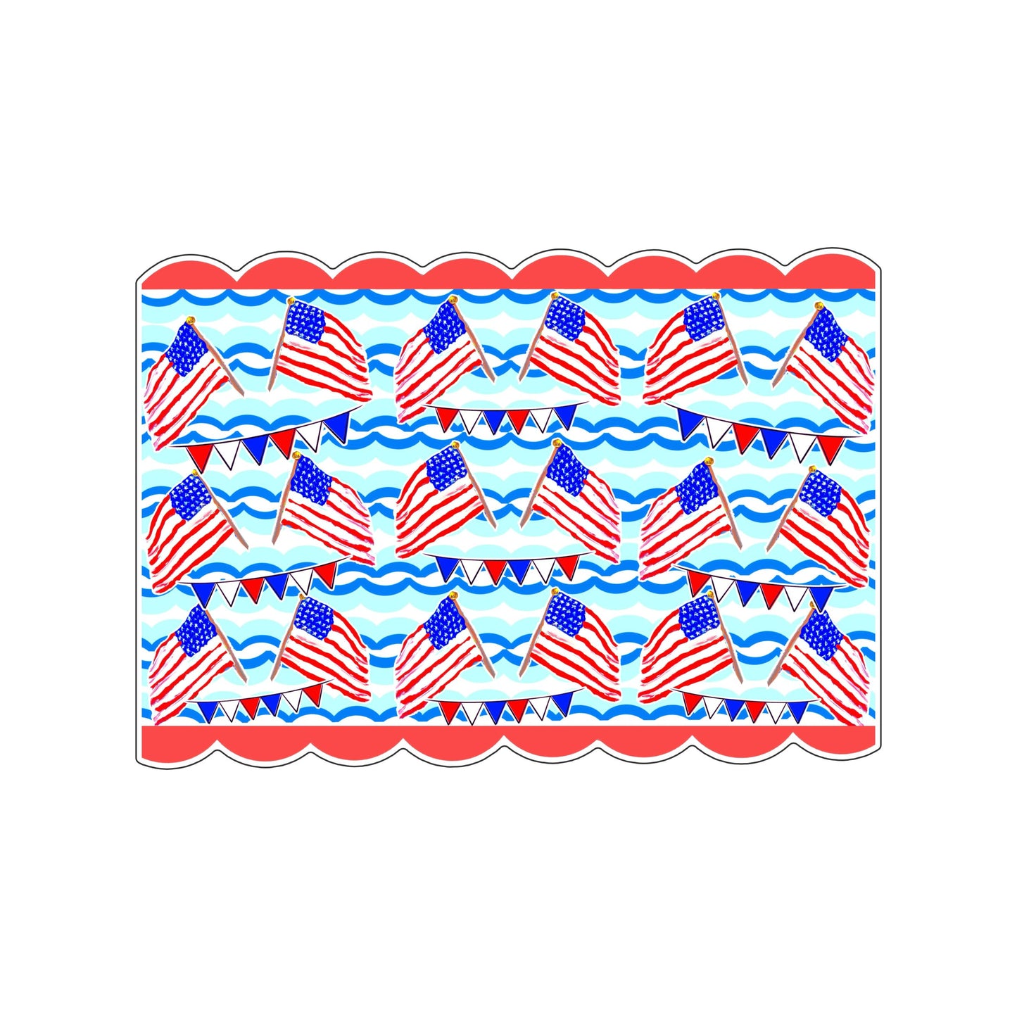 EPR-012 America Love Motif | 0.75Acrylic Contour