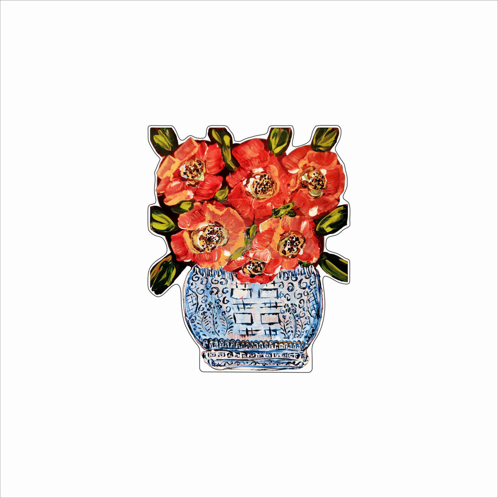 EPR-016 Poppies Porcelain | 0.75Acrylic Contour