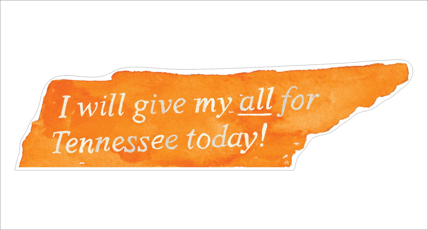 ERH-002 Give My All | 0.75in. Acrylic Cutout