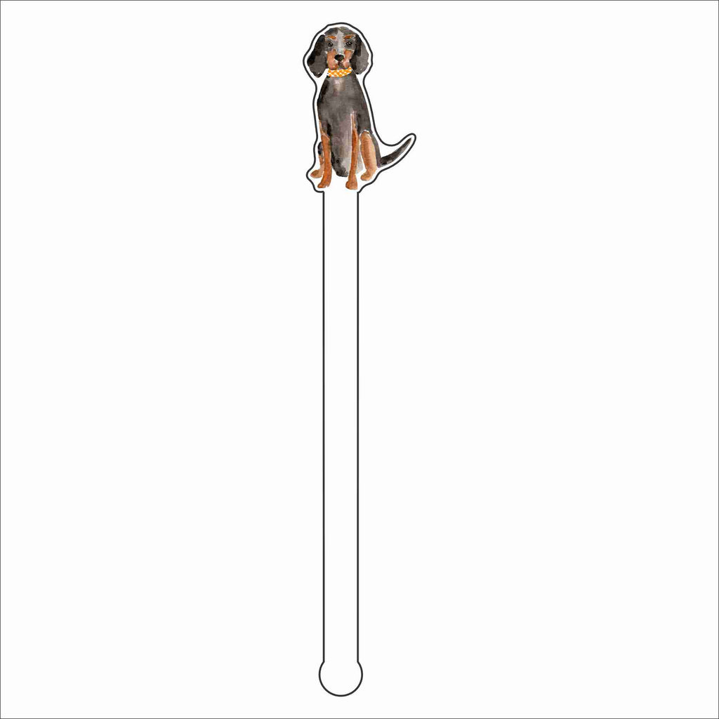 ERH-004 Hound Dog Drink Stirrer | 0.125Acrylic Stirrer | Case of 25