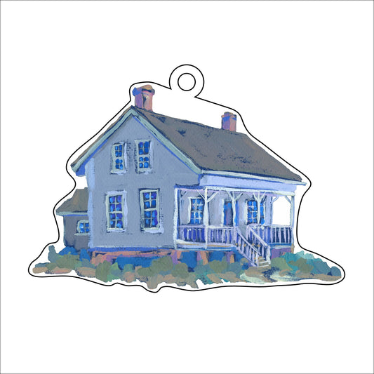 ESA-005 House Ornament | 0.25in. Acrylic Ornament | Case of 30
